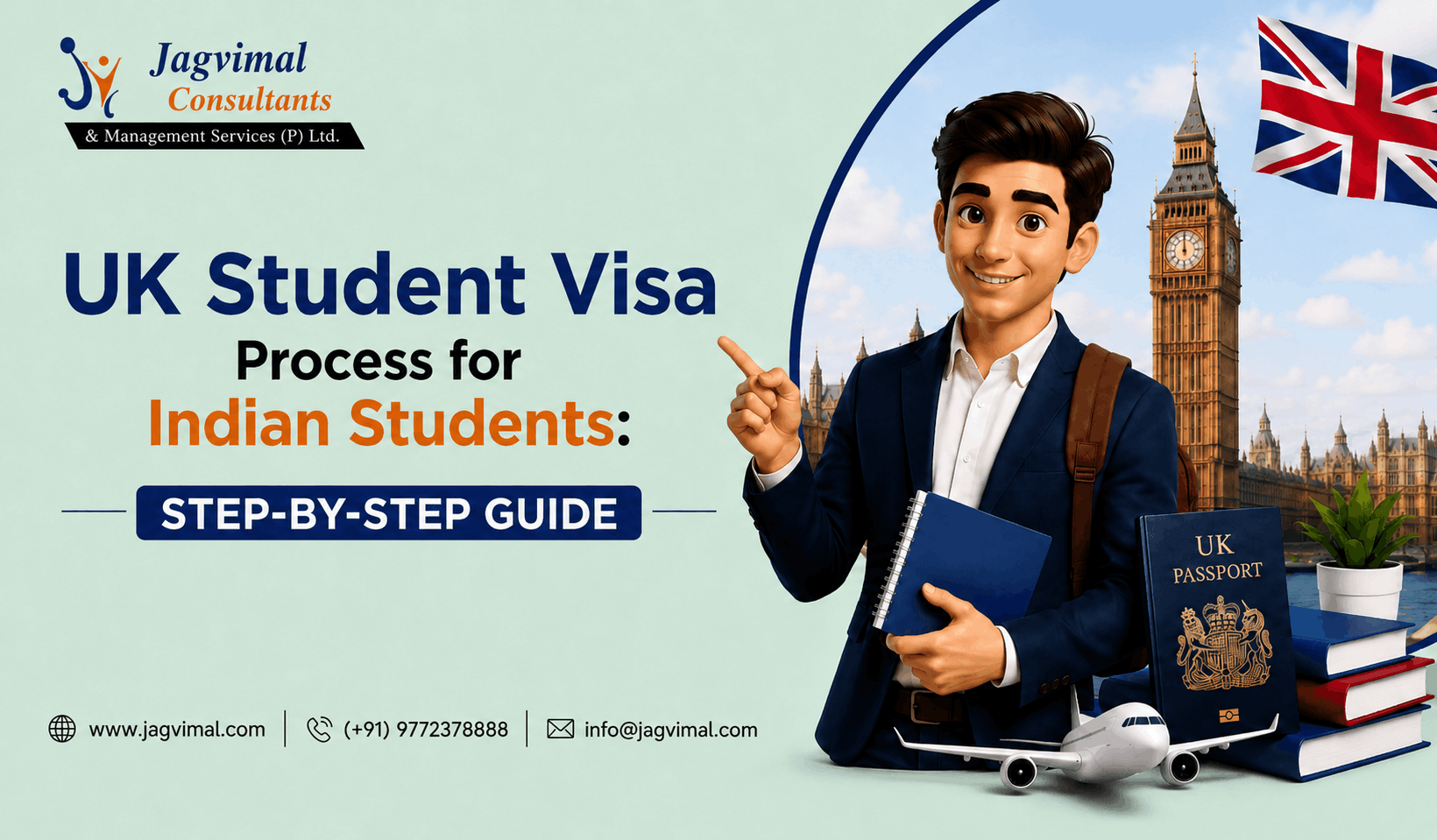 UK Student Visa Process for Indian Students (2026): A Step-by-Step Guide
