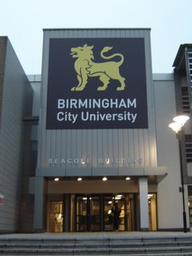 Birmingham City University Courses with Fees Structure